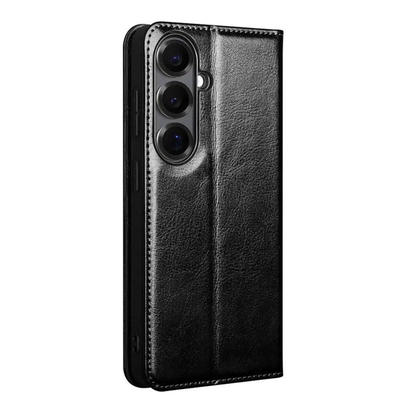 Samsung Galaxy S26 Plus Genuine Leather Wallet Case 3