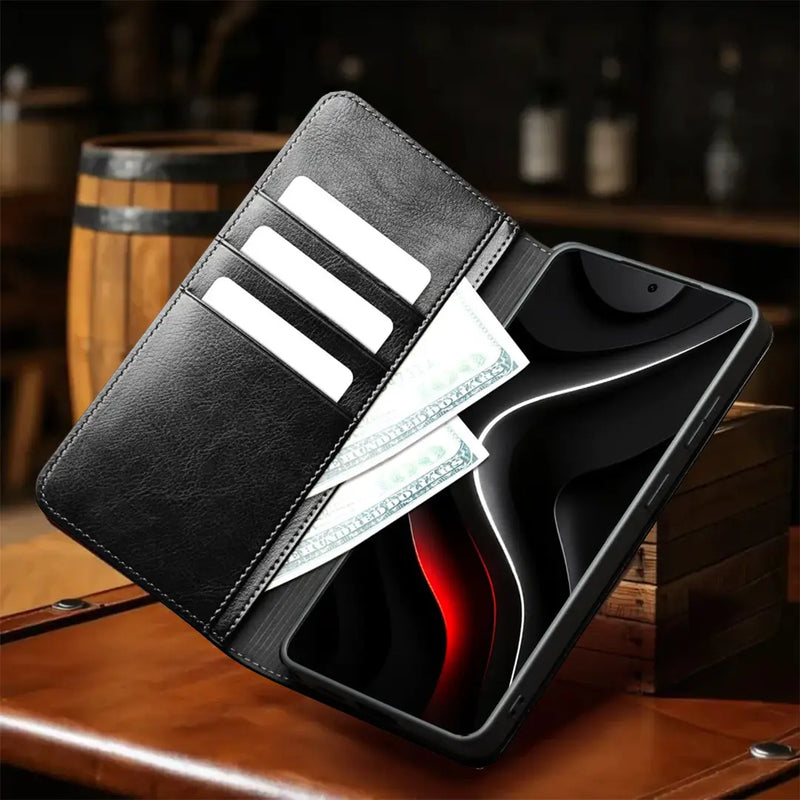 Samsung Galaxy S26 Genuine Leather Wallet Case 6