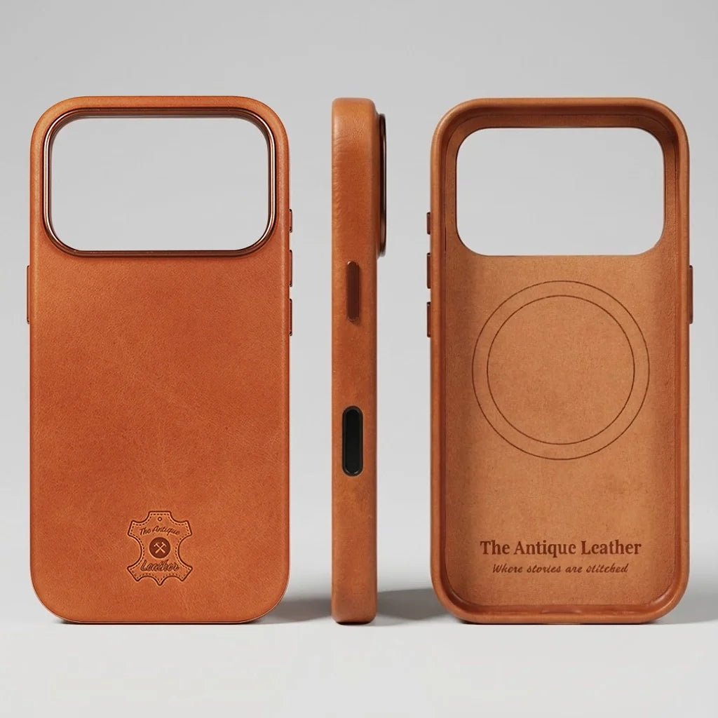 iPhone 17 pro max leather Case all wall