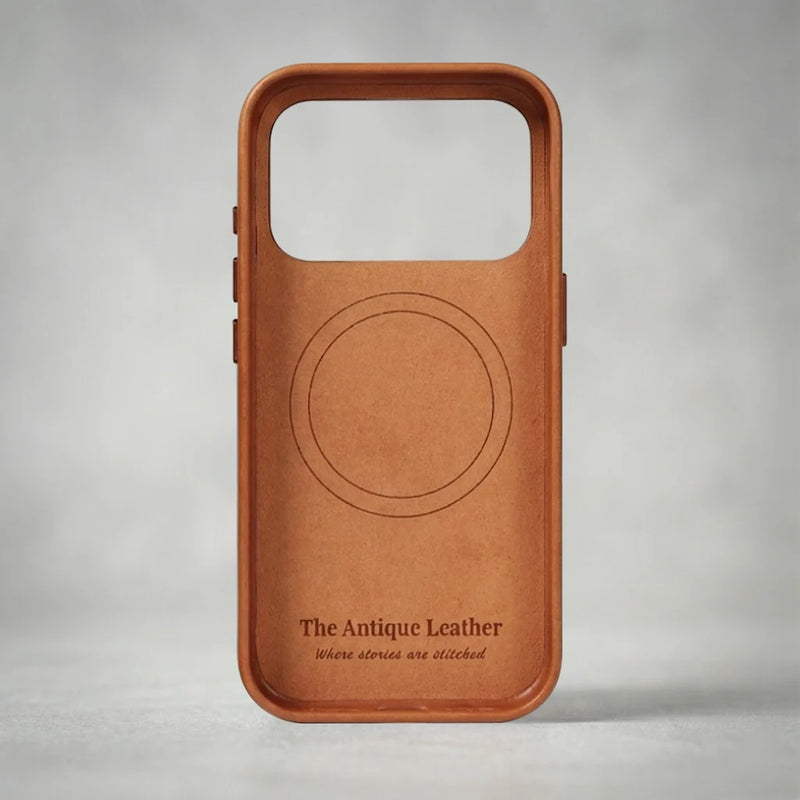 iPhone 17 pro leather Case inside