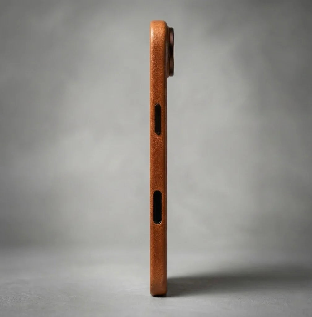 iphone 17 Air leather Case side