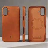i phone 16 plus leather case all
