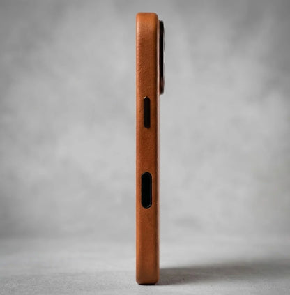 iPhone 17 Pro max leather Case side