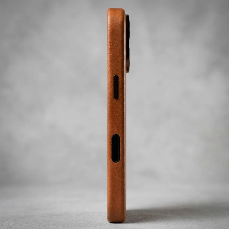 iPhone 17 Pro max leather Case side