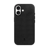iPhone 17 leather Case black color TAL