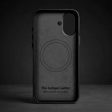 Premium iPhone 16 Leather Case fabric lining