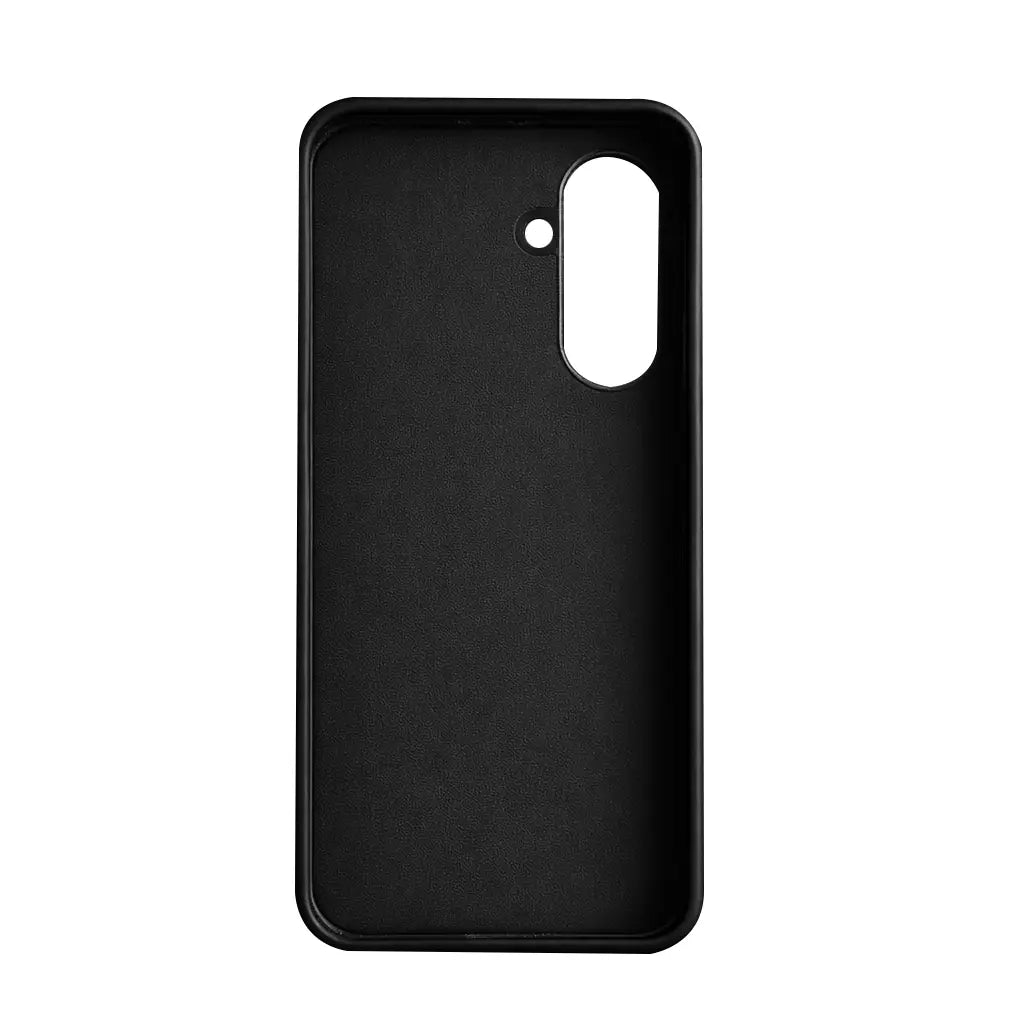 Samsung Galaxy S26 Plus Full-Grain Premium Genuine Leather Case (Black) + MagSafe fabric laing